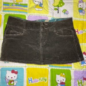 Cute vintage 21  grey super mini skirt :p